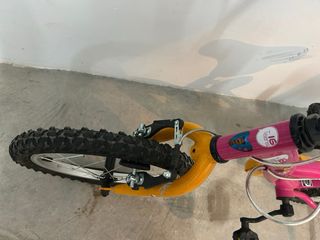 Bicicleta infantil rosa 16 pulgadas