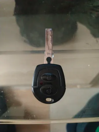 Llave con mando Skoda