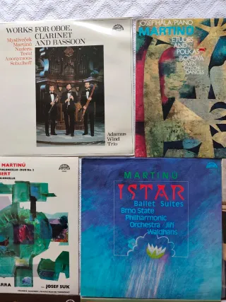 Vinilos. Martinù - Clásica, siglo XX. 6€/ Lp