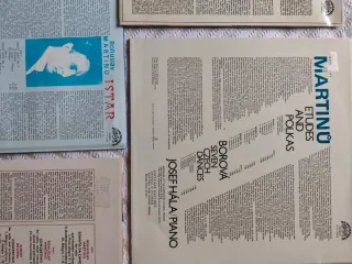 Vinilos. Martinù - Clásica, siglo XX. 6€/ Lp