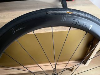 Ruedas Giant SLR1 Carbono + Tapas