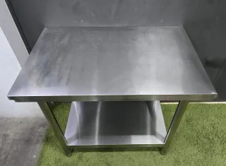 Mesa de trabajo inoxidable 90,5x60x80