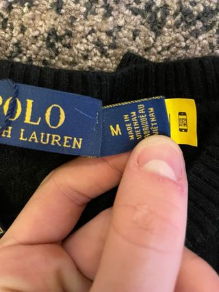 Maglione Ralph Lauren Nero Taglia M