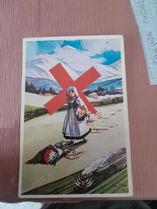 Postal antigua años 50