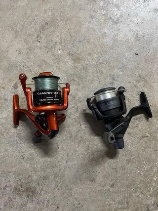 Cinnetic Explorer 2 cañas y Carrete Pesca