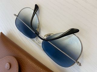 Gafas de sol Ray-Ban Aviator Marrón/Plateado