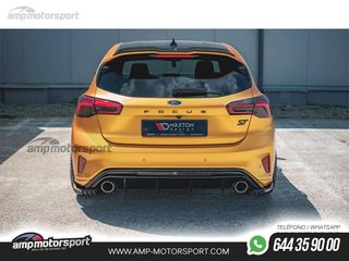 DIFUSOR TRASERO FORD FOCUS ST / ST-LINE MK4 2018-- NEGRO BRILLO