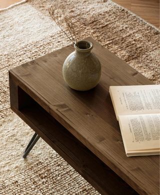 MESA DE CENTRO MADERA SIN ESTRENAR