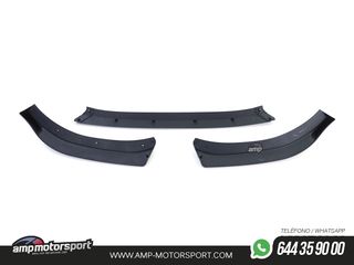 SPOILER DELANTERO PARA AUDI A3 8V 2012-2016 NEGRO BRILLO