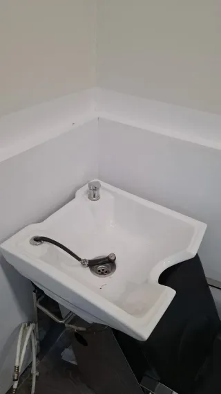 Lavacabezas profesional negro