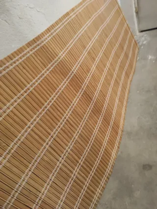 Cortina de caña de bambú 1,55x50