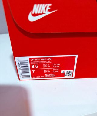 Zapatillas Nike Dunk High Negras y Blancas