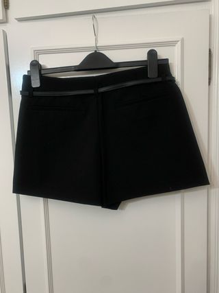 Saia-calção Zara preta tamanho S