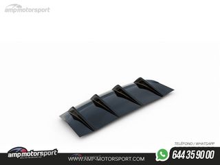 DIFUSOR TRASERO PORSCHE PANAMERA 2019-- NEGRO MATE