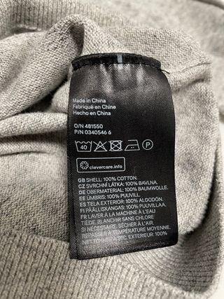 Jersey H&M hombre gris claro