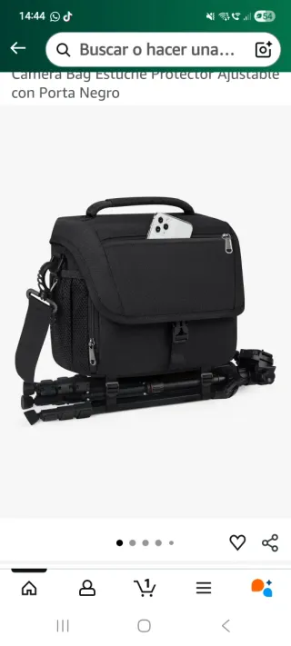 Bolsa cámara protector ajustable