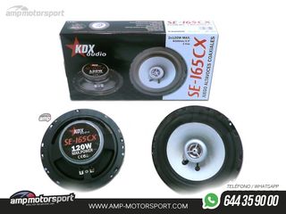ALTAVOCES KDX 165MM 2X120W