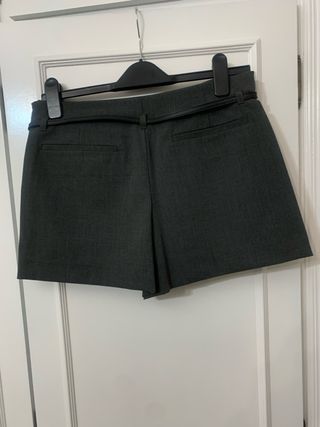 Saia-calção Zara Cinza Tamanho S