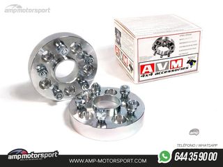 SEPARADORES DOBLE ANCLAJE AVM 31MM PARA HONDA CR-V