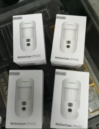 4 Detectores MotionCam PhOD Ajax