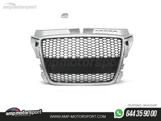 PARRILLA DELANTERA LOOK RS3 PARA AUDI A3 8P 2008-2012