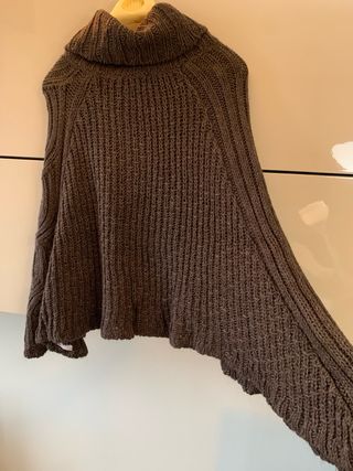 Mantella lavorazione knit Taglia Unica