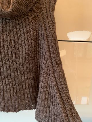 Mantella lavorazione knit Taglia Unica