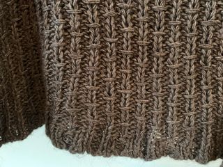 Mantella lavorazione knit Taglia Unica