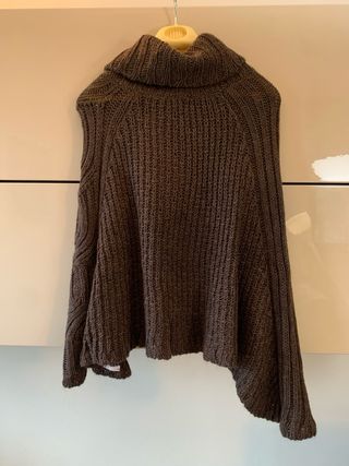 Mantella lavorazione knit Taglia Unica