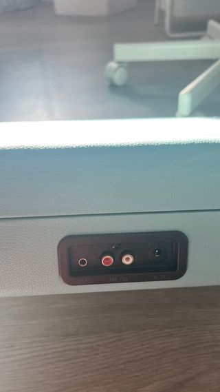 Tocadiscos Crosley Azul y Beige