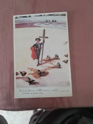 Postal antigua España 1916