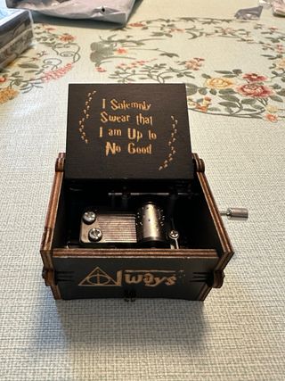 Cajita Música Harry Potter de madera