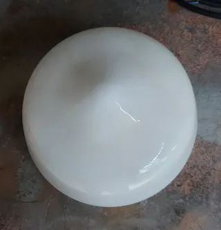 Ventilador de techo metalico dorado