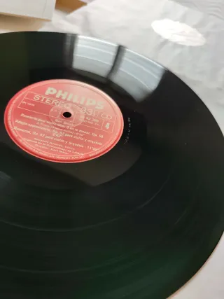 4 Vinilos. Bruch Obra Violín y Orquesta.