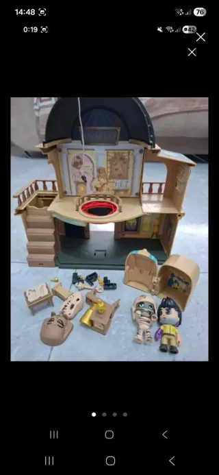 Lote Pinypon: Comisaría, Coche y Moto