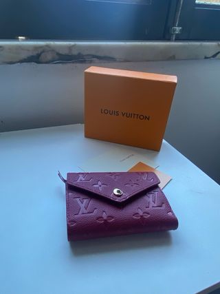 Carteira Louis Vuitton Roxa