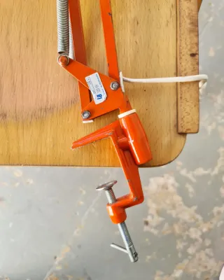 Flexo Lyskaer Belysning -LB- Vintge, 70s.