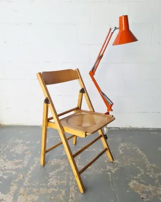 Flexo Lyskaer Belysning -LB- Vintge, 70s.