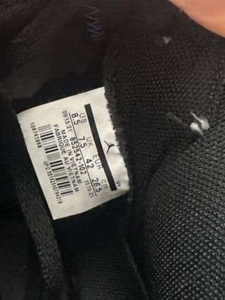 Nike Jordan 1 Mid 42 Punta Nera