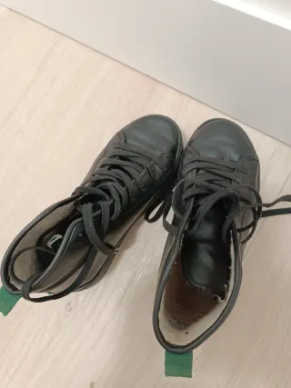 Botín Platon mujer piel negros