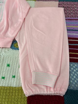 Pijama vintage rayas gatito