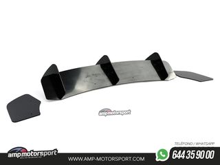 AÑADIDO DIFUSOR TRASERO VW SCIROCCO 2008-2017 NEGRO BRILLO