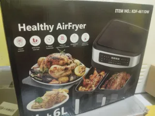 Freidora de aire doble 6L