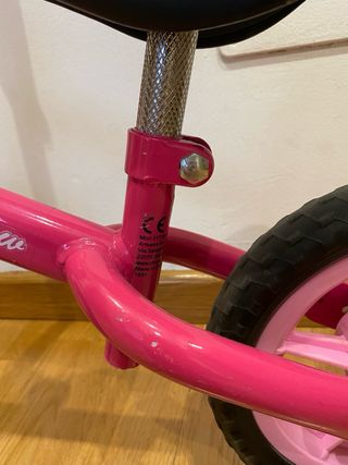 Bicicleta sin pedales Chicco Rosa