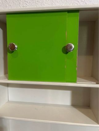 Cocina de juguete vintage de madera