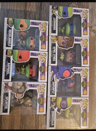 Lote Funko Pop! Tortugas Ninja