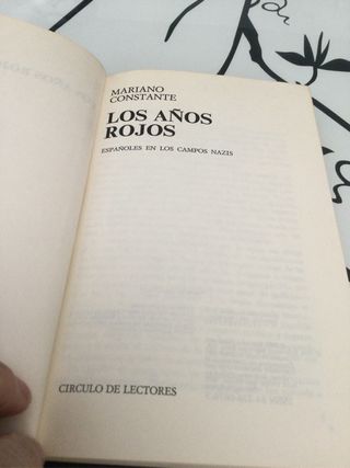 “ Los Años Rojos Españoles En Campos Nazis “