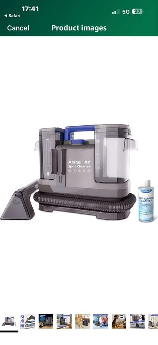 Aspiradora Akita X7 Limpiador de Manchas