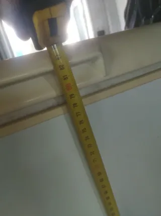 Congelador vertical blanco