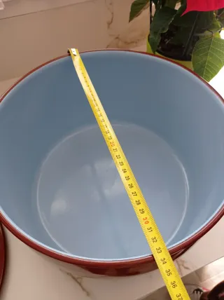 Perol esmaltado gran capacidad